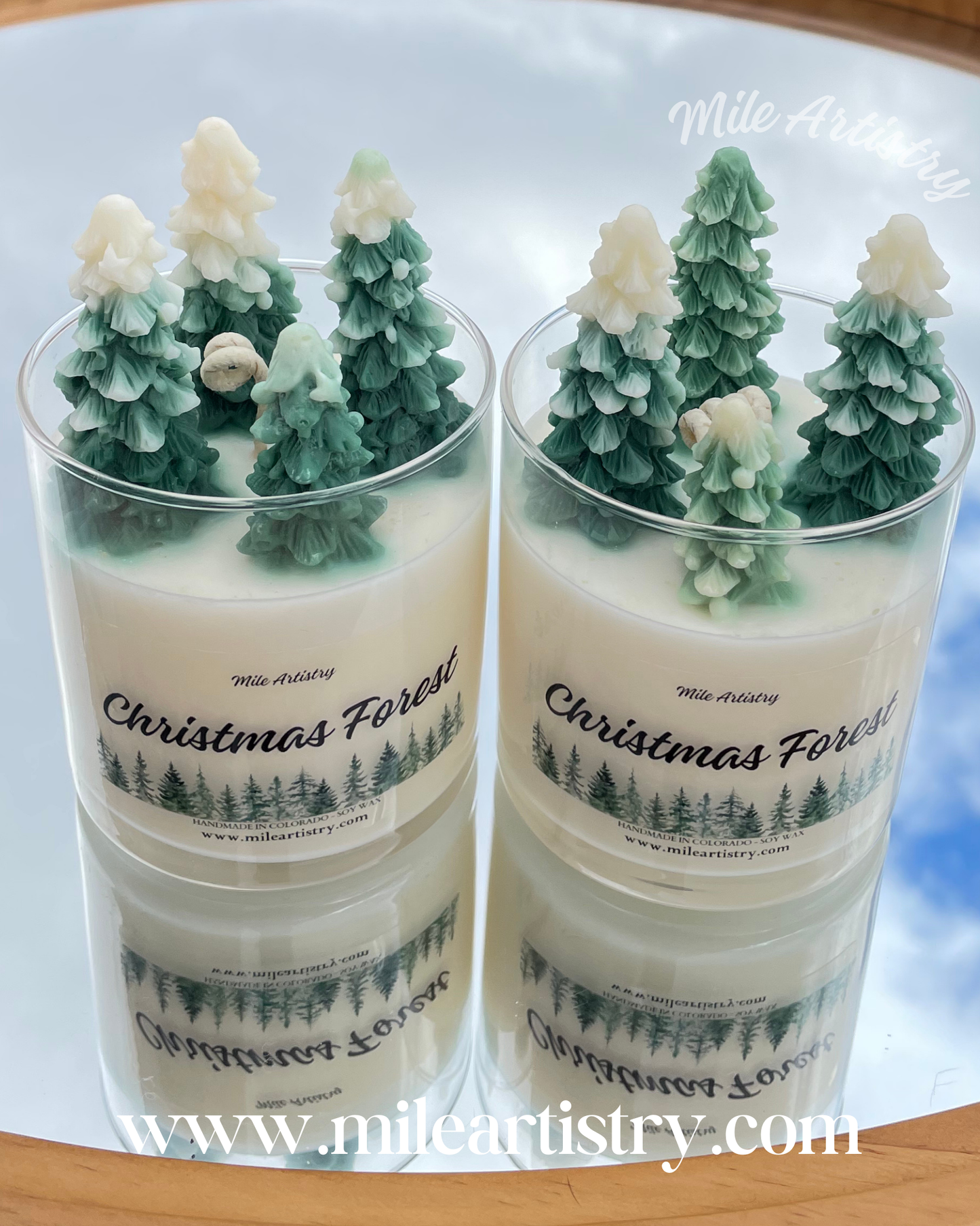 🌲Christmas Forest — Blue Spruce Candle