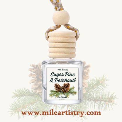 🌲 Sugar Pine and Patchouli | Car Freshener