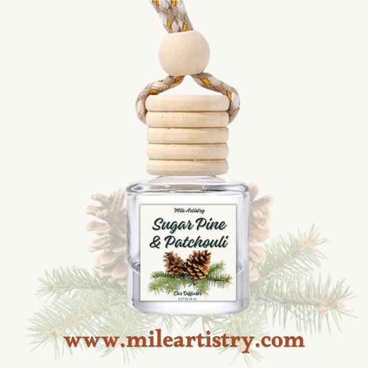 🌲 Sugar Pine and Patchouli | Car Freshener
