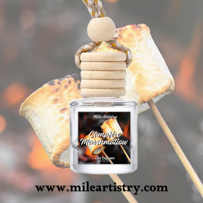 🔥🍬 Campfire Marshmallow | Car Freshener