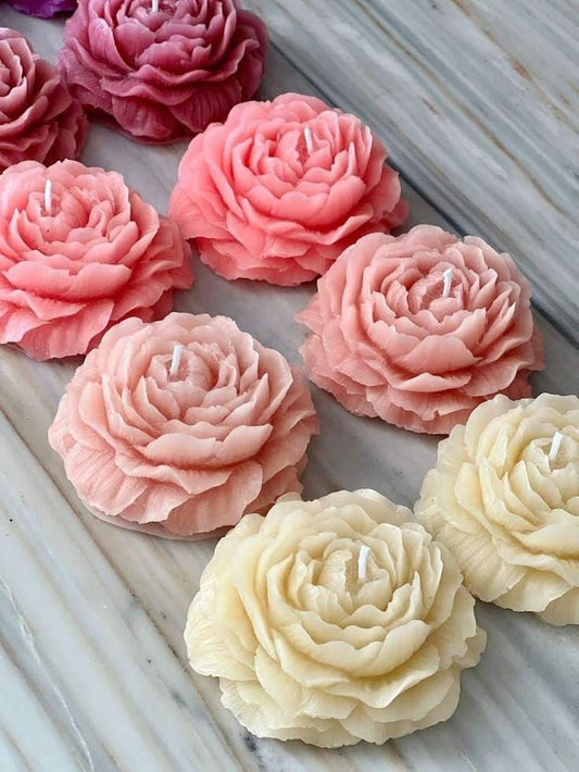 Dozen Scented Rose Candles | Event Favors
