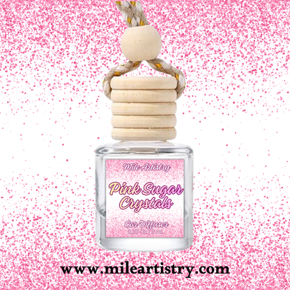 Pink Sugar Crystals | Car Freshener