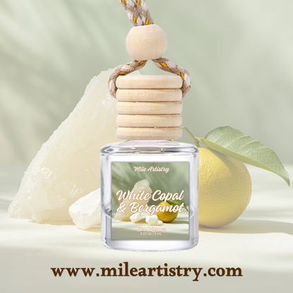 White Copal & Bergamot | Car Freshener