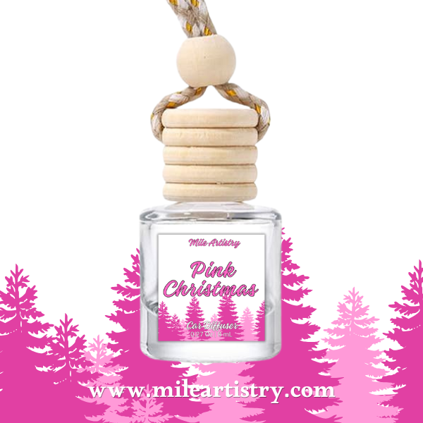 Pink Christmas | Car Freshener