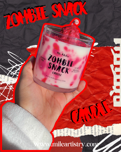 Zombie Snack Candle