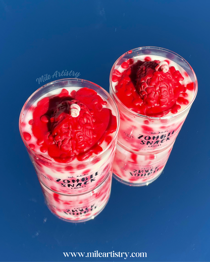 Zombie Snack Candle