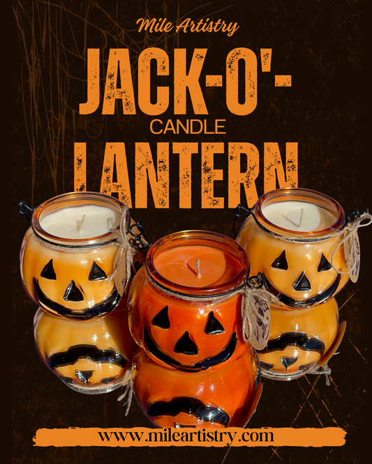Jack-o'-lantern Candle