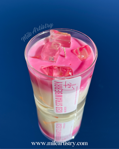 Strawberry Latte Candle