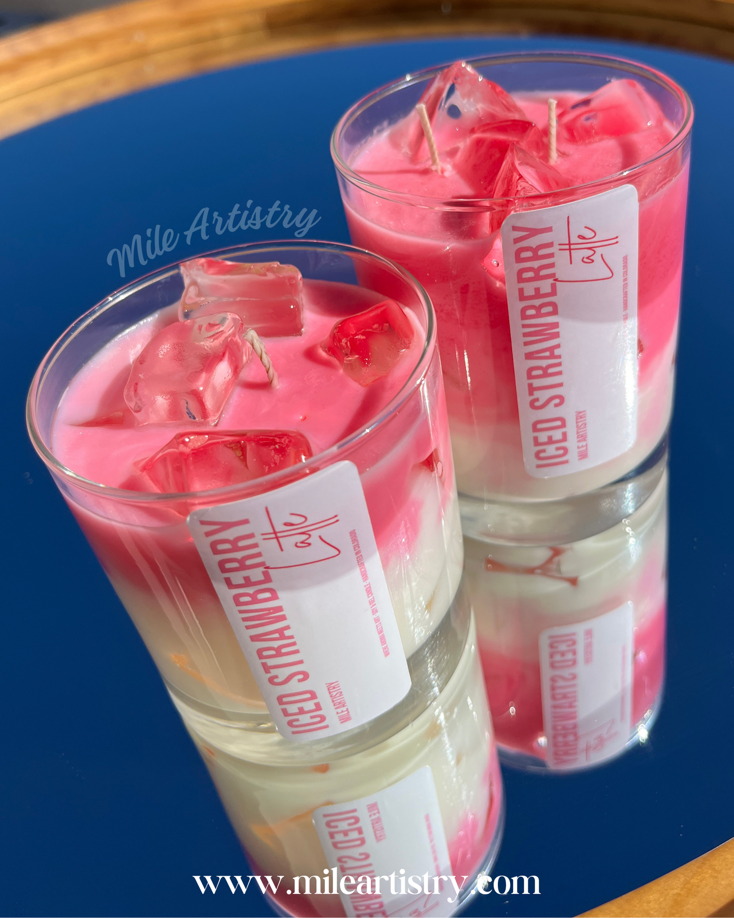 Strawberry Latte Candle