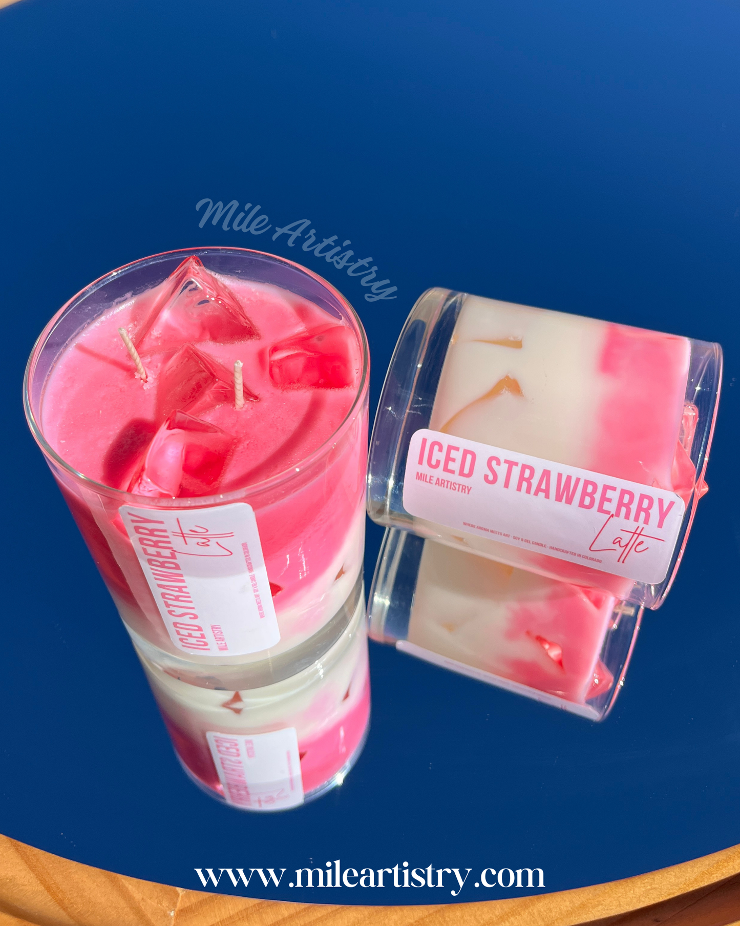 Strawberry Latte Candle