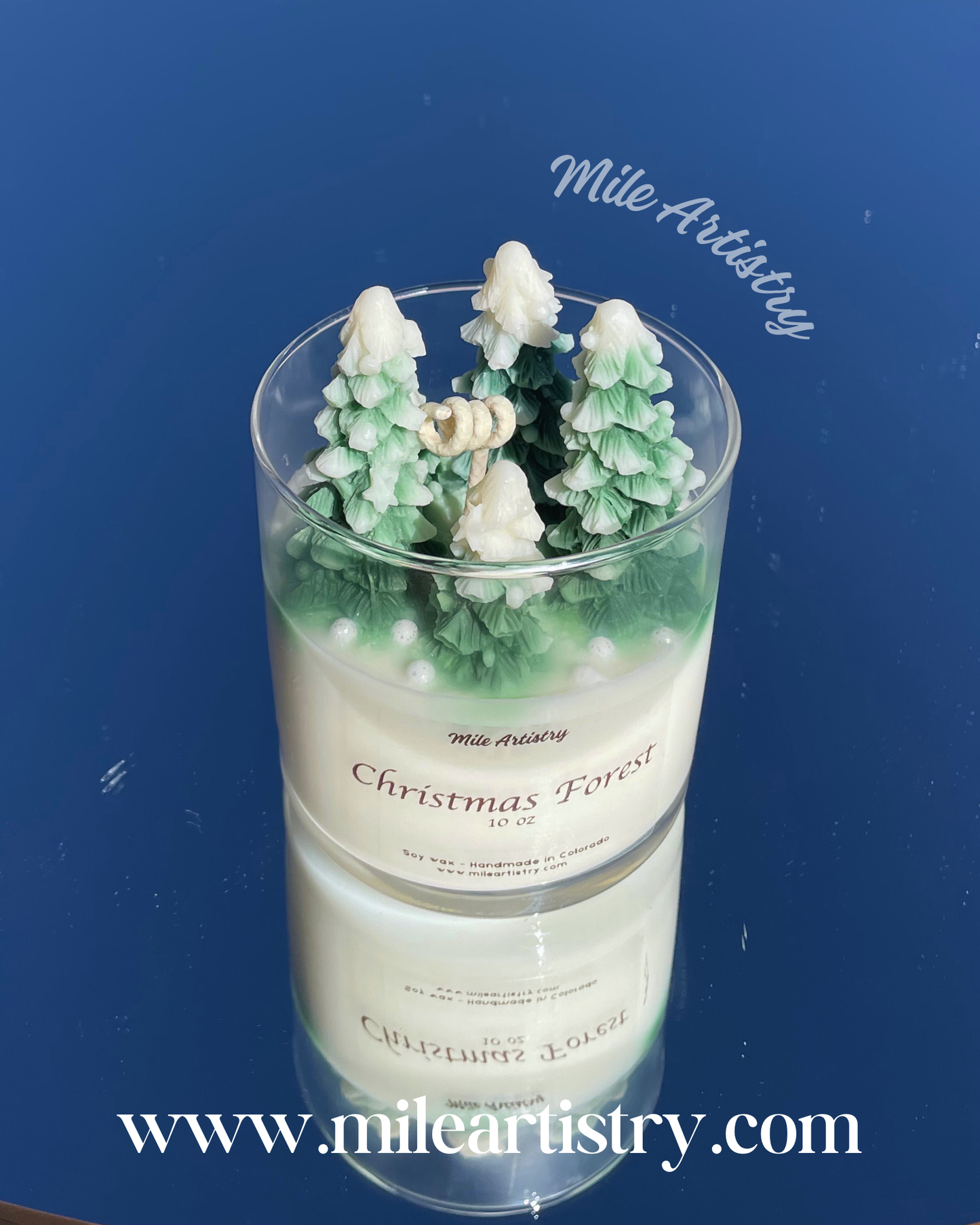 🌲Christmas Forest — Blue Spruce Candle