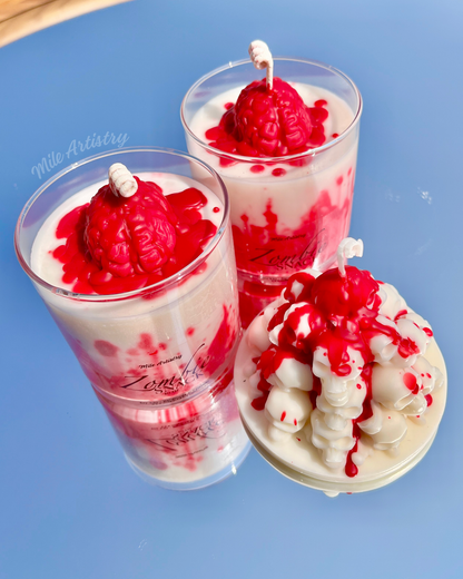 Zombie Snack Candle