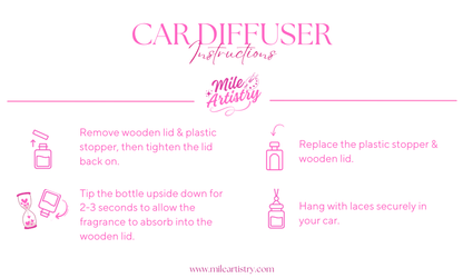 Sea Salt + Orchid | Car Freshener