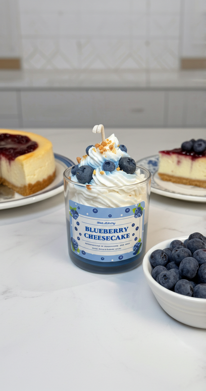 Blueberry Cheesecake Candle
