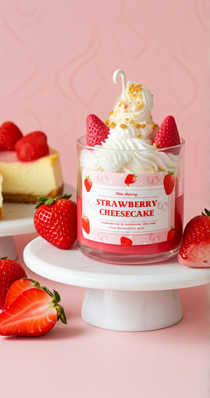 Strawberry Cheesecake Candle