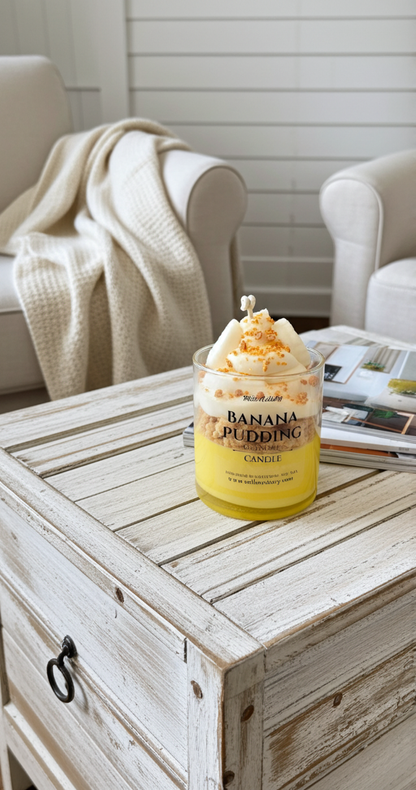 Banana Pudding Candle