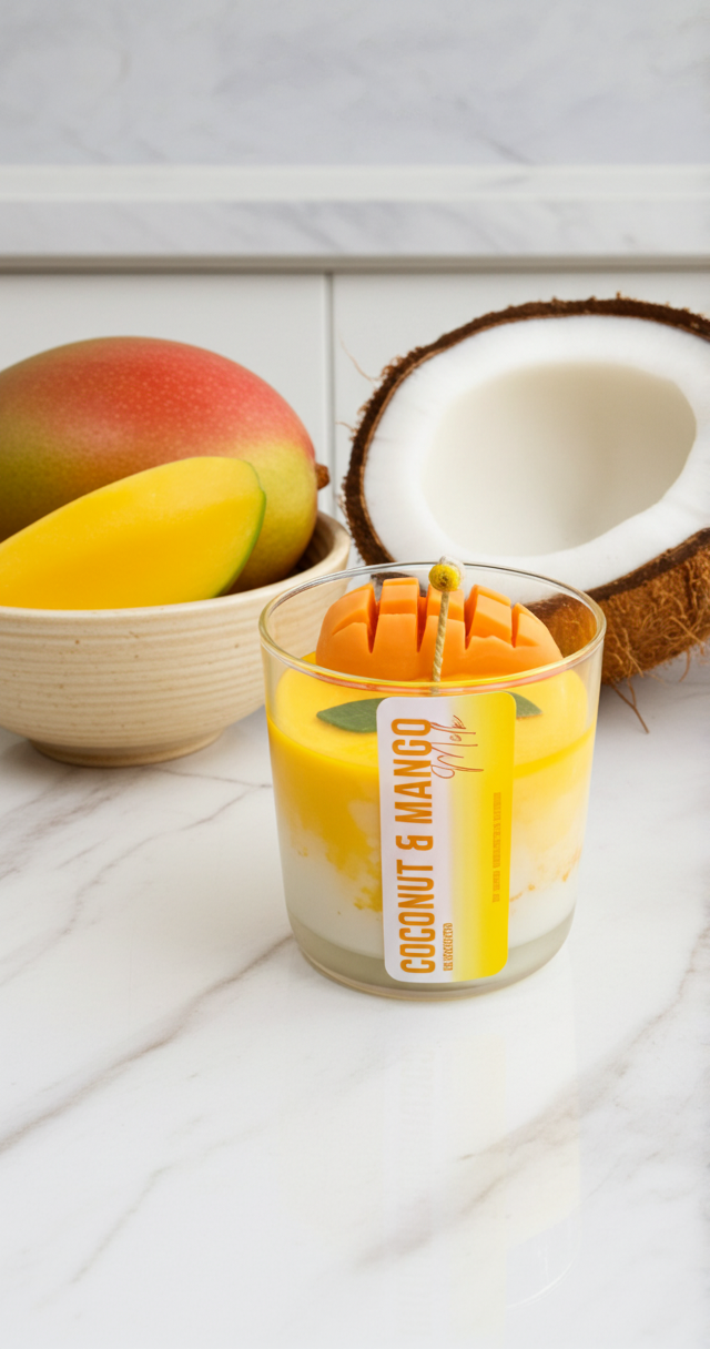 Mango & Coconut Milk Candle