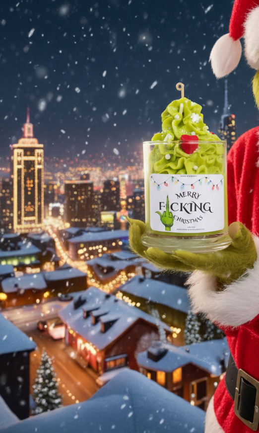 Jolly Green Candle💚🎄